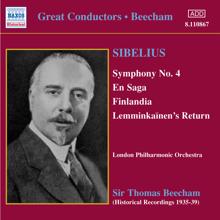 London Philharmonic Orchestra: Sibelius: Symphony No. 4 / En Saga (Beecham) (1935-1939)