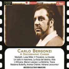 Carlo Bergonzi: Aida: Act IV: Gia i sacerdoti adunansi