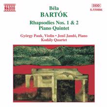 Jenő Jandó: Bartok: Rhapsodies Nos. 1 and 2 / Piano Quintet