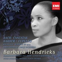 Barbara Hendricks, Peter Schreier: Bach, JS: Ich habe genug, BWV 82: No. 5, Aria. "Ich freue mich auf meinen Tod"