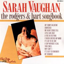 Sarah Vaughan: Why Can't I