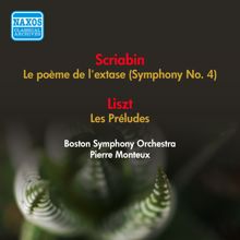 Pierre Monteux: Scriabin, A.: Poeme De L'Extase (La) / Liszt, F.: Les Preludes (Boston Symphony, Monteux) (1952)