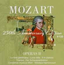 Nikolaus Harnoncourt: Mozart : Operas Vol.2 [La finta giardiniera, Lucio Silla, Il re pastore, Thamos, Der Schauspieldirektor]