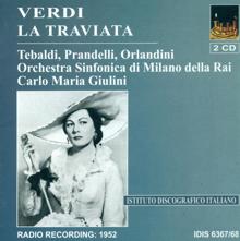 Renata Tebaldi: La traviata: Act III: Prendi, quest' e l'immagine (Violetta)