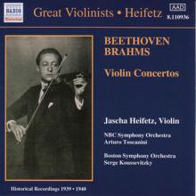 Jascha Heifetz: Beethoven / Brahms: Violin Concertos (Heifetz) (1939-1940)