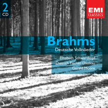 Elisabeth Schwarzkopf, Dietrich Fischer-Dieskau, Gerald Moore: Brahms: 49 German Folk Songs, WoO 33: "Du mein einzig Licht"