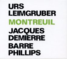 Barre Phillips: Montreuil