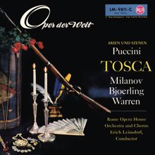 Leonard Warren;Nestore Catalani;Erich Leinsdorf: Act II: Tosca è un buon falco!