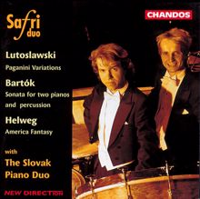 Safri Duo: Lutoslawski: Paganini Variations / Helweg: America Fantasy