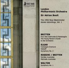 London Philharmonic Orchestra: Peter Grimes: 4 Sea Interludes, Op. 33a: No. 3. Moonlight