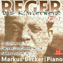 Markus Becker: Max Reger: Das Klavierwerk Vol. 1