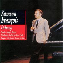 Samson François: Debussy: Préludes, Livre I, CD 125, L. 117: No. 1, Danseuses de Delphes