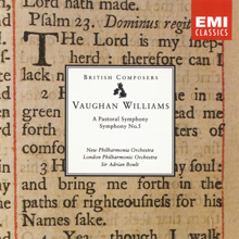 Sir Adrian Boult: Vaughan Williams: A Pastoral Symphony & Symphony No. 5