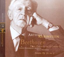 Arthur Rubinstein: Rubinstein Collection, Vol. 79: Beethoven: Piano Concerto No. 5; Piano Sonata, Op. 31/3