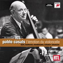 Pablo Casals: Recitative from Organ Concerto No. 3, BWV 594