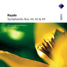 Amsterdam Baroque Orchestra, Ton Koopman: Haydn: Symphony No. 45 in F-Sharp Minor, Hob. I:45 "Farewell": IV. Finale. Presto - Adagio