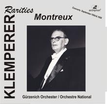 Otto Klemperer: Audience's noise (Piano Concerto No. 27 , Movement I)