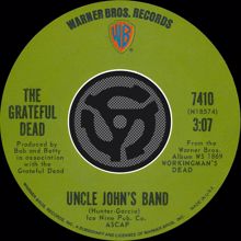 Grateful Dead: Uncle John's Band / New Speedway Boogie [Digital 45]
