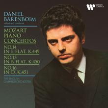 Daniel Barenboim: Mozart: Piano Concerto No. 15 in B-Flat Major, K. 450: II. Andante