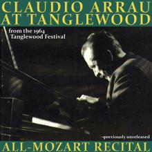 Claudio Arrau: Claudio Arrau live from the Tanglewood Festival