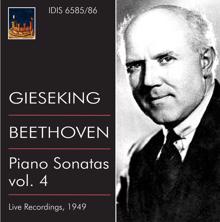 Walter Gieseking: Piano Sonata No. 29 in B flat major, Op. 106, "Hammerklavier": II. Scherzo