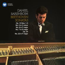 Daniel Barenboim: Beethoven: Piano Sonatas Nos. 5, 6, 7, Op. 10 & 22, Op. 54