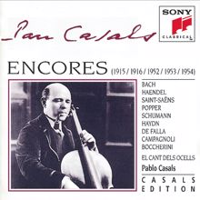 Pablo Casals: Aria from Pastorale in F Major, BWV 590