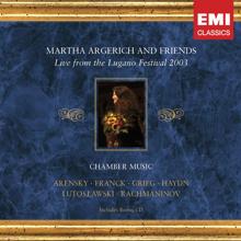 Martha Argerich, Giorgia Tomassi: Lutoslawski: Variations on a Theme by Paganini, for 2 Pianos: Allegro capriccioso - Meno mosso - Ancora piü mosso (Live)