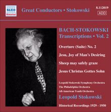 Leopold Stokowski: Overture (Suite) No. 2 in B minor, BWV 1067: V. Polonaise - Double