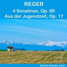 Claudio Colombo: Reger: 4 Sonatinas, Op. 89 & Aus der Jugendzeit, Op. 17