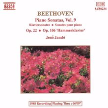 Jenő Jandó: Piano Sonata No. 11 in B flat major, Op. 22: II. Adagio con molta espressione