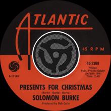 Solomon Burke: Presents for Christmas / A Tear Fell