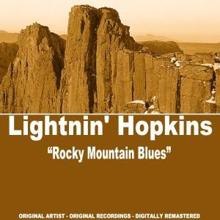 Lightnin' Hopkins: Bad Things On My Mind