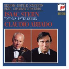Claudio Abbado: Brahms: Double Concerto, Op. 102 - Berg: Chamber Concerto