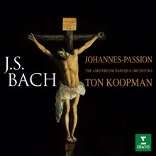 Ton Koopman, Guy de Mey, Klaus Mertens: Bach, JS: Johannes-Passion, BWV 245, Pt. 2: No. 21c, Rezitativ. "Und gaben ihm Backenstreiche"
