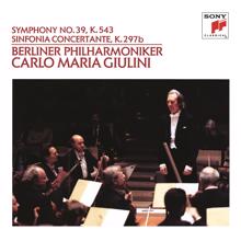 Carlo Maria Giulini: Mozart: Symphony No. 39, K. 543 & Sinfonia concertante, K. 297b