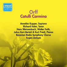 Eugen Jochum: Catulli Carmina: Actus I: Odi et amo (Chorus, Tenor, Soprano)