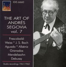 Andrés Segovia: Lieder ohne Worte (Songs without Words), Book 2, Op. 30: No. 9 in E major, Op. 30, No. 3 MWV U104 (arr. for guitar)