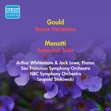 Leopold Stokowski: Gould, M.: Dance Variations / Menotti, G.C.: Sebastian Suite (Stokowski) (1953, 1954)