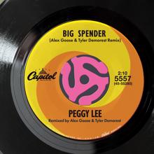 Peggy Lee: Big Spender (Alex Goose & Tyler Demorest Remix)