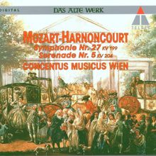 Nikolaus Harnoncourt: Mozart: Symphony No. 27, K. 199 & Serenade No. 5, K. 204