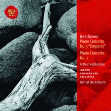 Arthur Rubinstein;Daniel Barenboim: Concerto No. 5 for Piano and Orchestra, Op. 73 in E-Flat "Emperor"/Adagio un poco mosso (2004 Remastered)