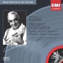 Maurice André/Berliner Philharmoniker/Herbert von Karajan: Concerto for trumpet and orchestra in D major (ed. Grebe) (1998 Digital Remaster): First movement: Adagio