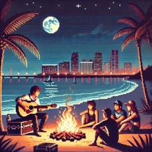 Miami Beats: Jazzy Guitar