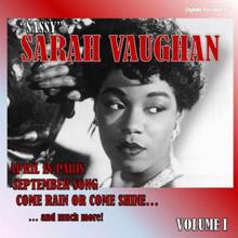 Sarah Vaughan: "Sassy" Sarah Vaughan, Vol. 1 (Digitally Remastered)