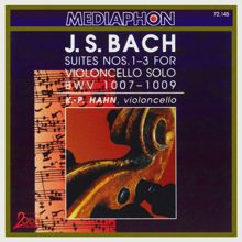 Klaus-Peter Hahn: Bach: Suites  for Violoncello Nos. 1-3, BWV 1007-1009
