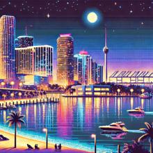 Miami Beats: Miami at Night