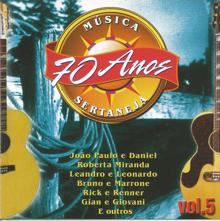 Varios Artistas: 70 Anos da Melhor Música Sertaneja Vol. 05