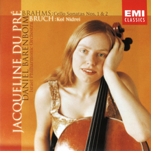 Jacqueline du Pré/Daniel Barenboim: Brahms: Cello Sonatas Nos.1 & 2 - Bruch: Kol Nidrei