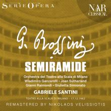 Orchestra del Teatro alla Scala di Milano, Gabriele Santini, Giulietta Simionato: Semiramide, IGR 60, Act IV: "Qual densa notte" (Arsace, Oroe, Assur)